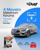 Hatchback Araba Brandası - Oto Örtüsü Beden 3 | HB3